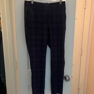 Women's Plaid Ankle Pants